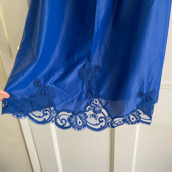 Vintage Blue Slip Dress - Picture 5 of 7